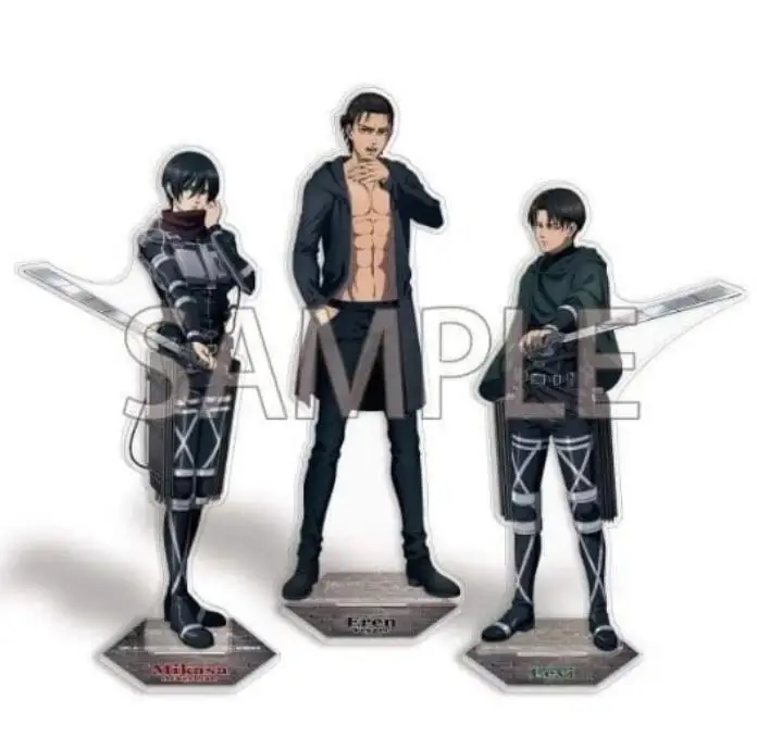 Attack on Titan Eren Jager Mikasa Rivaille Ackerman Sword Series Acrylic Stand Display Model Plate Anime Desktop Decor Toy
Attack on Titan Eren Jager Mikasa Rivaille Ackerman Sword Series Acrylic Stand Display Model Plate Anime Desktop Decor Toy