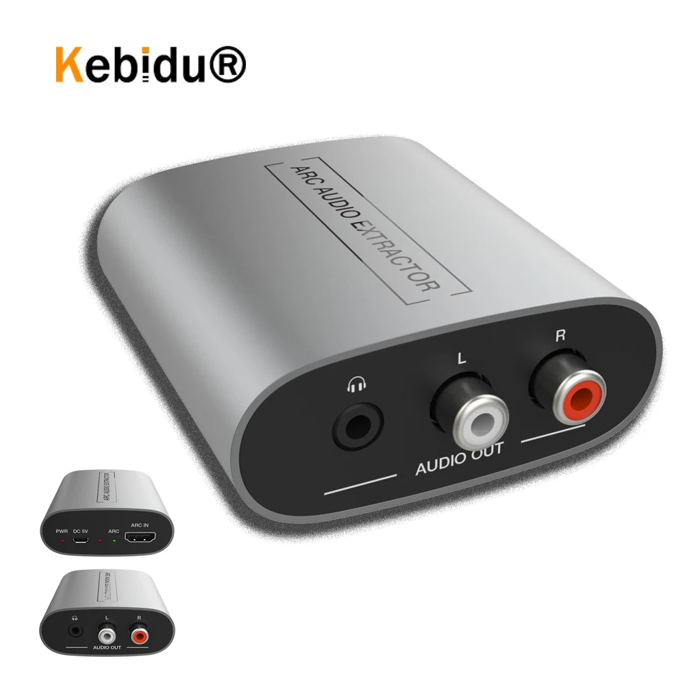 Kebidu Adapters Analog ARC Splitter For audio receiver Speaker Amplifier Return Channel hdmi-compatible Audio Extractor Cable
Kebidu Adapters Analog ARC Splitter For audio receiver Speaker Amplifier Return Channel hdmi-compatible Audio Extractor Cable