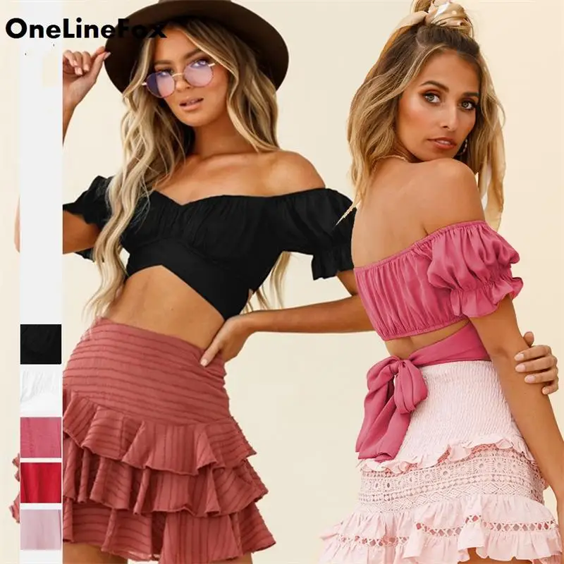 OneLineFox Sexy Bandage Halter Ruffle T-Shirt for Women Sleeveless Backless Club Party Chic Wrap Shirt Top Slim Streetwear
OneLineFox Sexy Bandage Halter Ruffle T-Shirt for Women Sleeveless Backless Club Party Chic Wrap Shirt Top Slim Streetwear