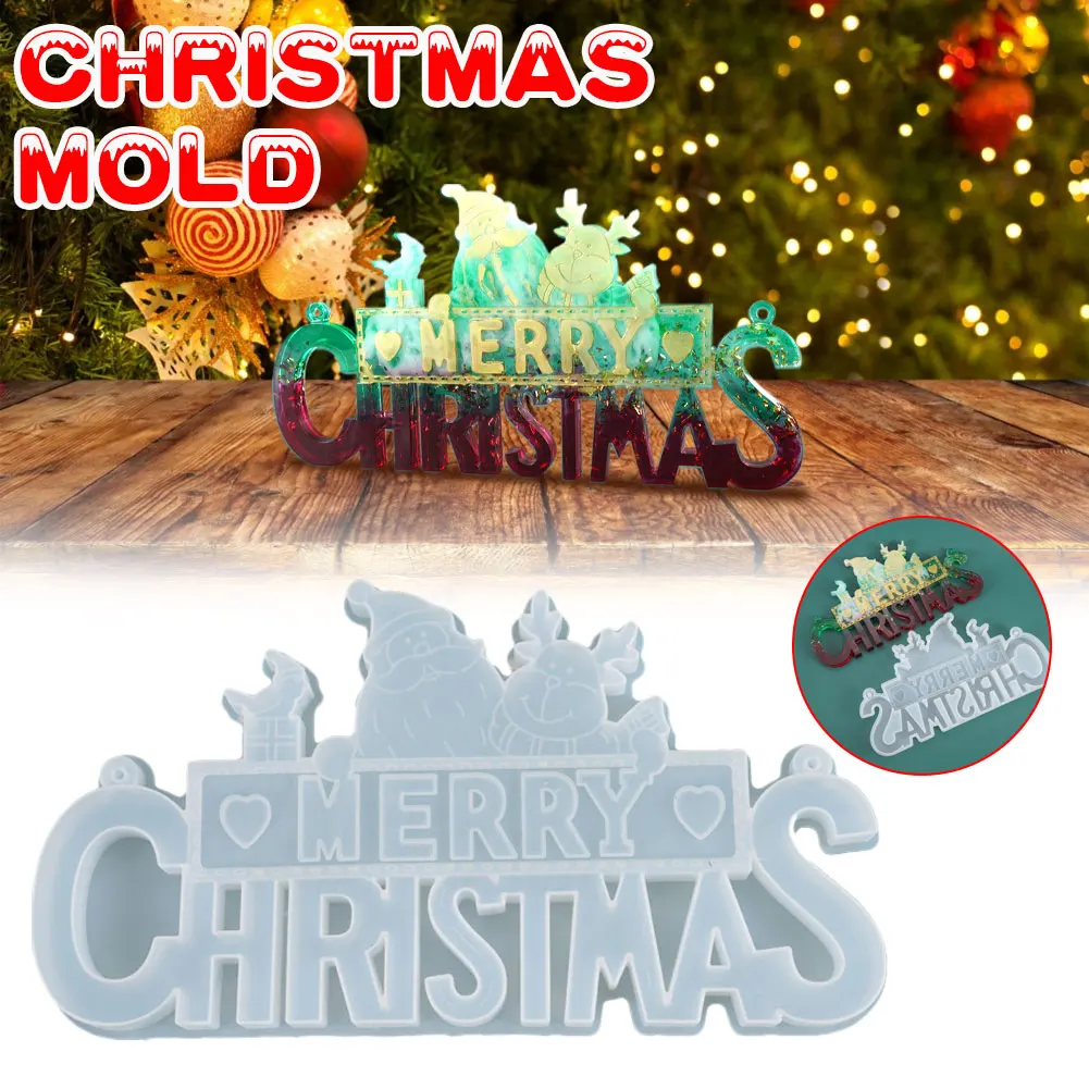 DIY Crystal Epoxy Mold Christmas Santa Claus Letter Listing Decoration Silicone Mold Christmas Theme Silicone Resin Casting Mold
DIY Crystal Epoxy Mold Christmas Santa Claus Letter Listing Decoration Silicone Mold Christmas Theme Silicone Resin Casting Mold