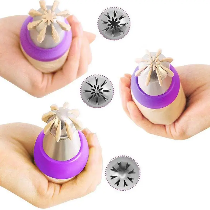 Spherical Torch Decorating Mouth Steel Baking Cake Decoration Piping Nozzles Mouth Kitchen Pastry Cupcake Set
Spherical Torch Decorating Mouth Steel Baking Cake Decoration Piping Nozzles Mouth Kitchen Pastry Cupcake Set