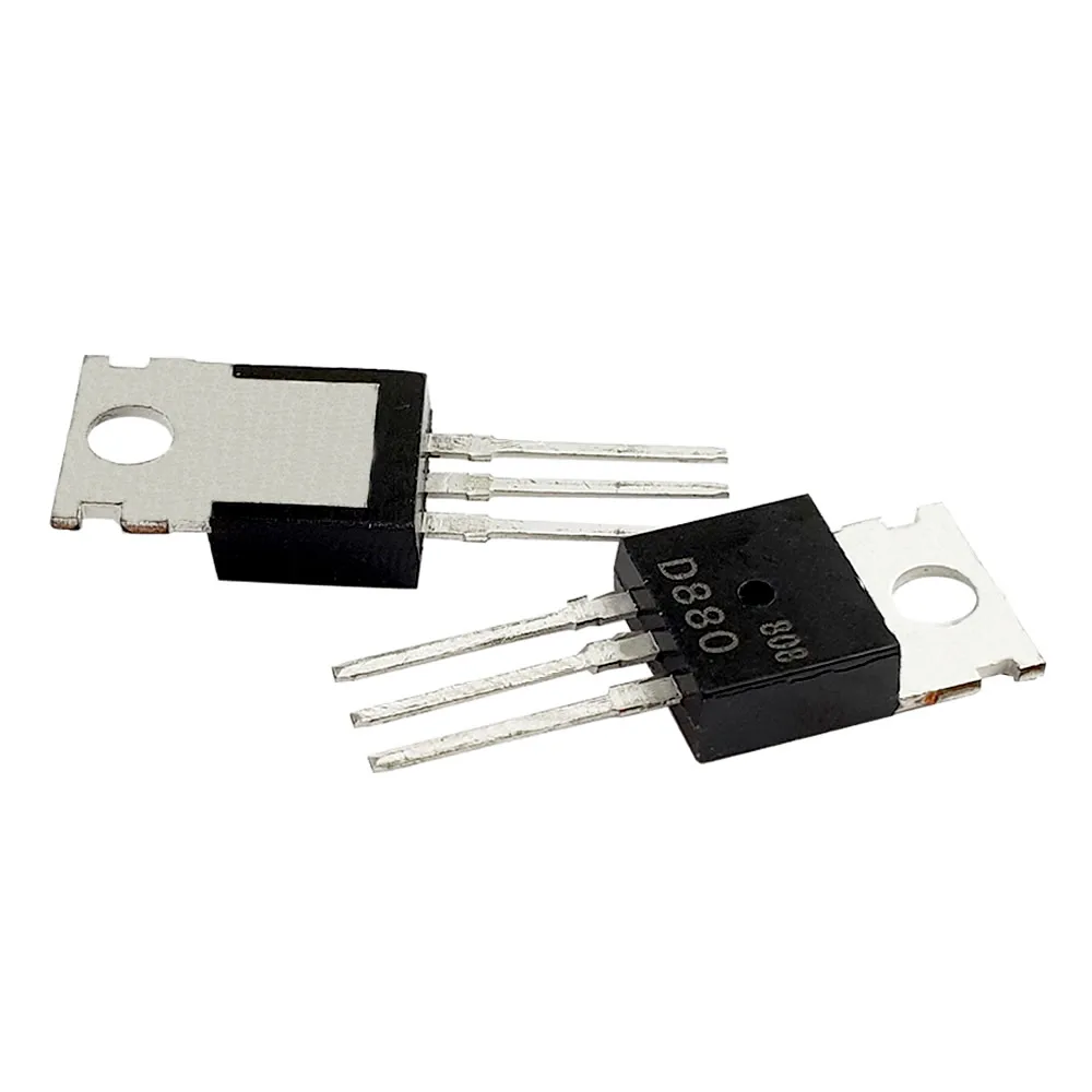 10 шт. транзистор D880 TO220, кремниевый силовой транзистор 3A/60V/30W TO-220 2SD880
10 шт. транзистор D880 TO220, кремниевый силовой транзистор 3A/60V/30W TO-220 2SD880