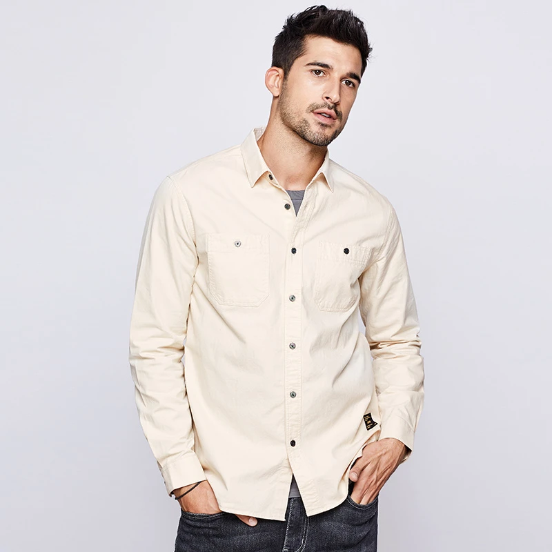 KUEGOU 2022 Spring 100% Cotton Embroidery Shirt Men Dress Button Casual Slim Fit Long Sleeve For Male Fashion Brand Blouse 6876
KUEGOU 2022 Spring 100% Cotton Embroidery Shirt Men Dress Button Casual Slim Fit Long Sleeve For Male Fashion Brand Blouse 6876