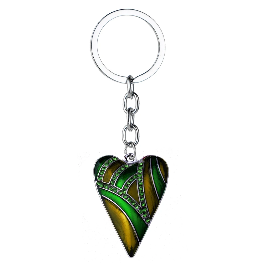 12PC Vintage Enamel Green Love Heart Crystal Rhinestone Keychain Charm Pendant Keyring Family Friends Christmas Gift Jewelry Hot
12PC Vintage Enamel Green Love Heart Crystal Rhinestone Keychain Charm Pendant Keyring Family Friends Christmas Gift Jewelry Hot