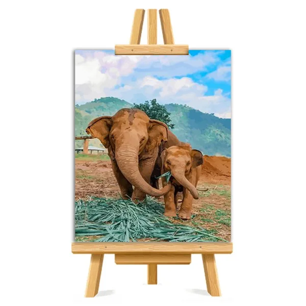 Картина по номерам «Слоны в Таиланде»
Картина по номерам «Слоны в Таиланде»