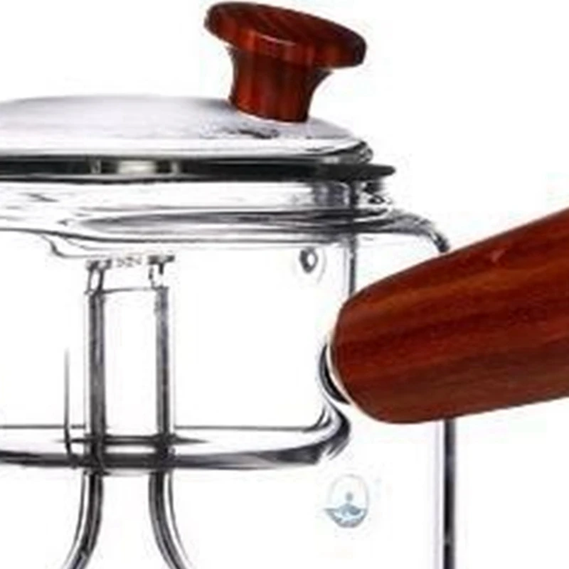 500ML Glass Teapot Wooden Handle Thickened Heat-Resistant Glass Kettle Side Handle Flower Teapot Tea Set
500ML Glass Teapot Wooden Handle Thickened Heat-Resistant Glass Kettle Side Handle Flower Teapot Tea Set