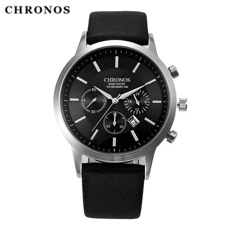 Men's Sport Watch Military Analog Wristwatches Men Waterproof Quartz Clock Leather Strap Luxury Watches Mens relogio masculino
Men's Sport Watch Military Analog Wristwatches Men Waterproof Quartz Clock Leather Strap Luxury Watches Mens relogio masculino