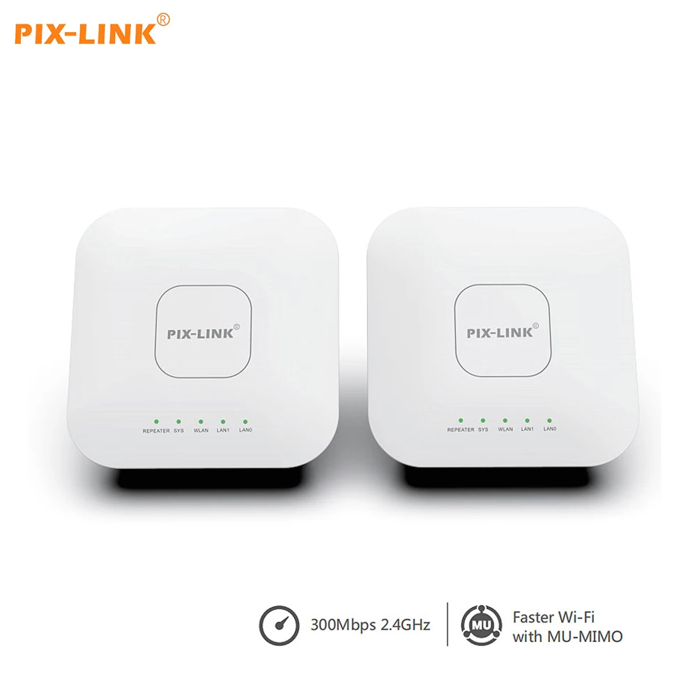 Усилитель беспроводной PIX-LINK CPE01, 300 Мбит/с, 2 шт.
Усилитель беспроводной PIX-LINK CPE01, 300 Мбит/с, 2 шт.