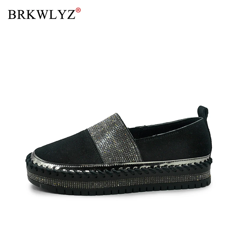Women Flats Crystal Ladies Glitter Bling Loafers Flat Platform Fashion Woman Spring Casual Moccasins Female Shoes 2020
Women Flats Crystal Ladies Glitter Bling Loafers Flat Platform Fashion Woman Spring Casual Moccasins Female Shoes 2020