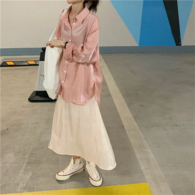 Cheap wholesale 2021 spring summer autumn new fashion casual ladies work women Blouse woman overshirt female OL Vy1366
Cheap wholesale 2021 spring summer autumn new fashion casual ladies work women Blouse woman overshirt female OL Vy1366