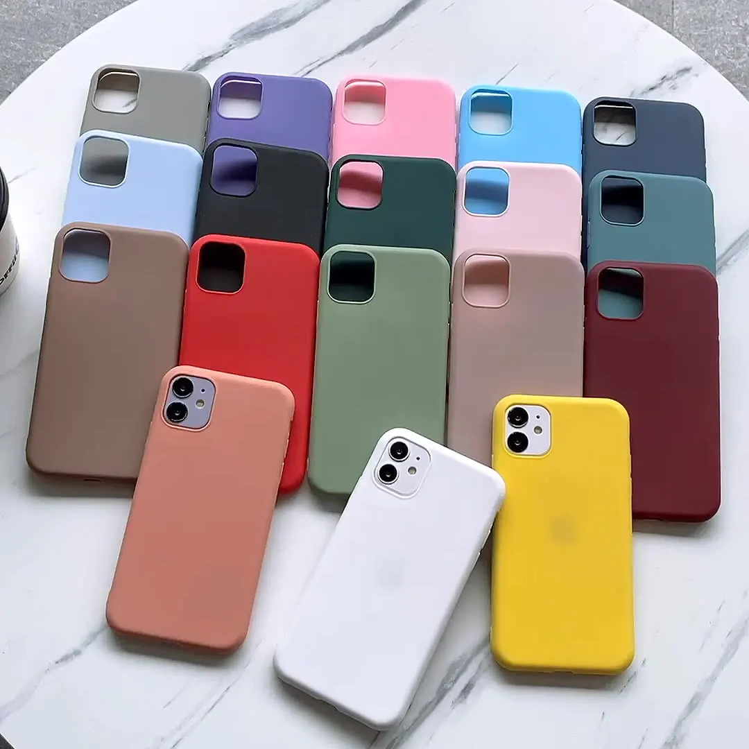 Luxury Thin Soft Color Phone Case For iphone 7 8 Plus SE 2020 Silicone Back Cover Capa For iphone X XS 11 12 Pro Max XR 12 Mini
Luxury Thin Soft Color Phone Case For iphone 7 8 Plus SE 2020 Silicone Back Cover Capa For iphone X XS 11 12 Pro Max XR 12 Mini
