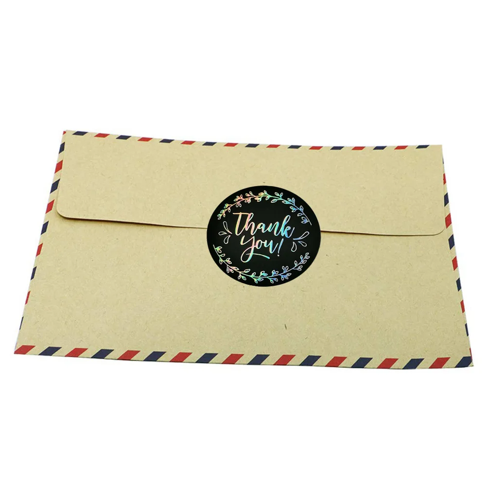 2021 1.5 inch 500 pieces /roll, thank you hot stamping font laser label, baking gift card, gift packaging sealing sticker 
2021 1.5 inch 500 pieces /roll, thank you hot stamping font laser label, baking gift card, gift packaging sealing sticker