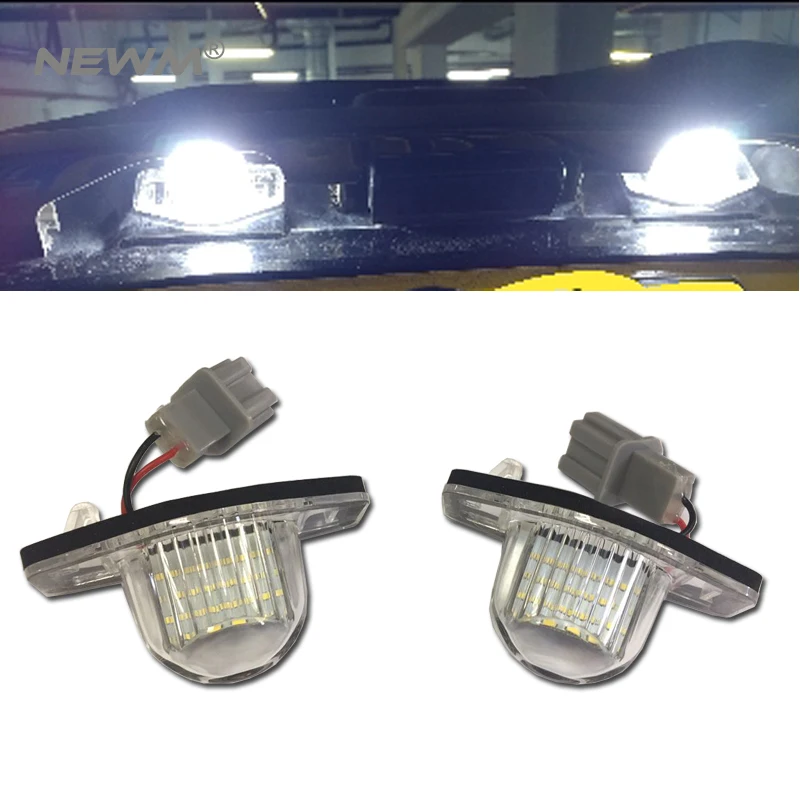 2x LED License Plate Light OEM Replacement Kit for Honda CRV Fit Jazz Crosstour Odyssey OEM part No. 34101S60013
2x LED License Plate Light OEM Replacement Kit for Honda CRV Fit Jazz Crosstour Odyssey OEM part No. 34101S60013
