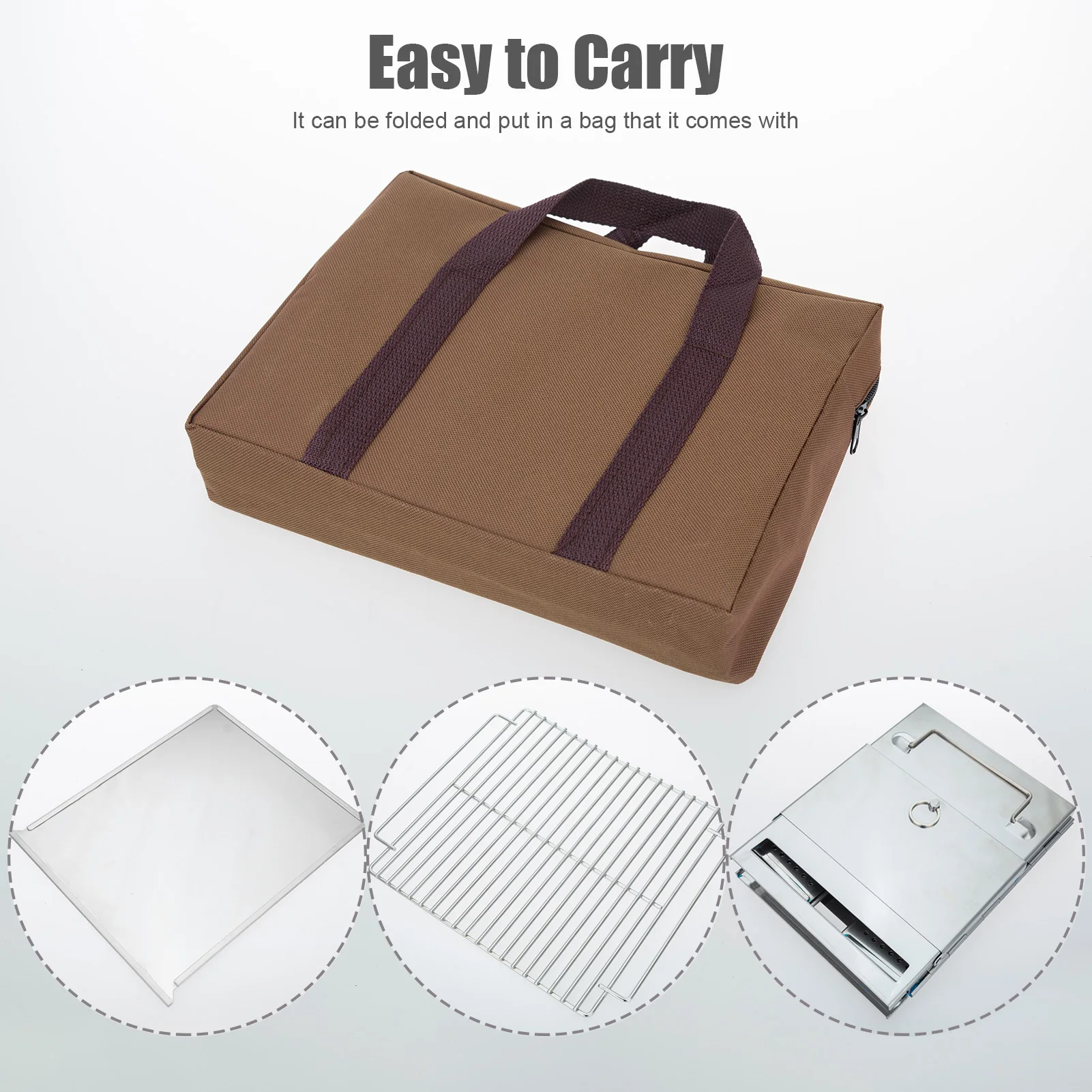 Outdoor Foldable Camping Grill Portable BBQ Stoves Stainless Steel Mini Grill With Carrying Bag For Hiking Cooking Equipment
Outdoor Foldable Camping Grill Portable BBQ Stoves Stainless Steel Mini Grill With Carrying Bag For Hiking Cooking Equipment