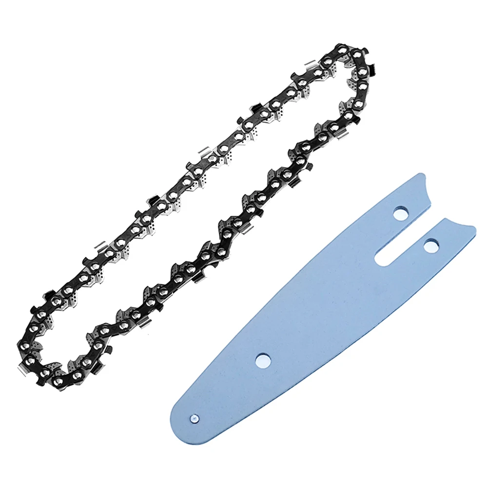 2pcs 4 Inch Mini Steel Chainsaw Chain Lightweight Guide Chain Suitable For 4 Inch Cordless Electric Chain Saw
2pcs 4 Inch Mini Steel Chainsaw Chain Lightweight Guide Chain Suitable For 4 Inch Cordless Electric Chain Saw