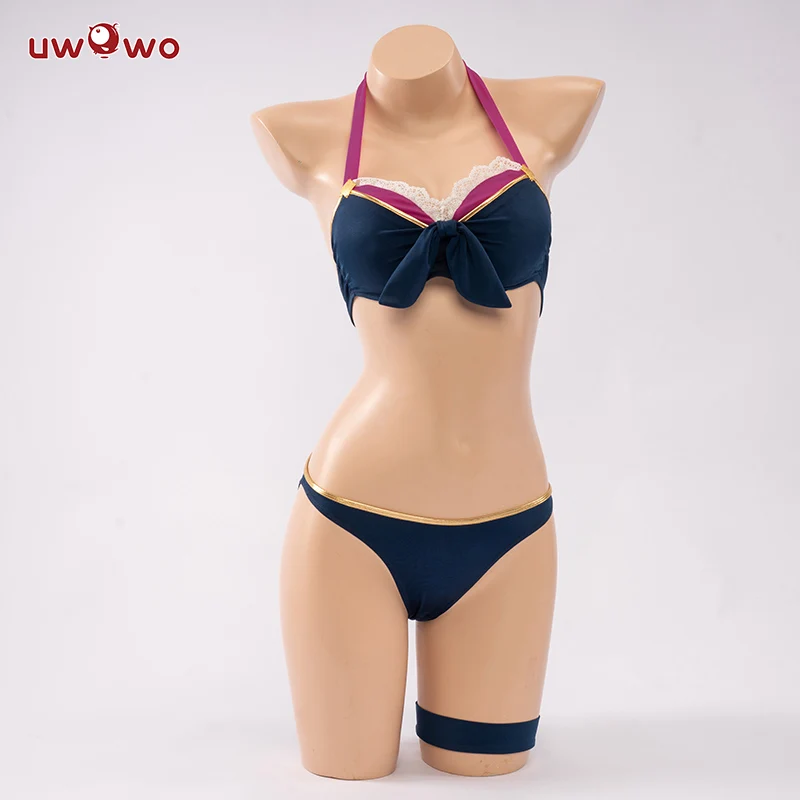 UWOWO Game Princess Connect! Re:Dive Kyaru/Kiruya Momochi Kyaru Swimsuit Cosplay Costume New Swimwear Bikini Costumes | Тематическая