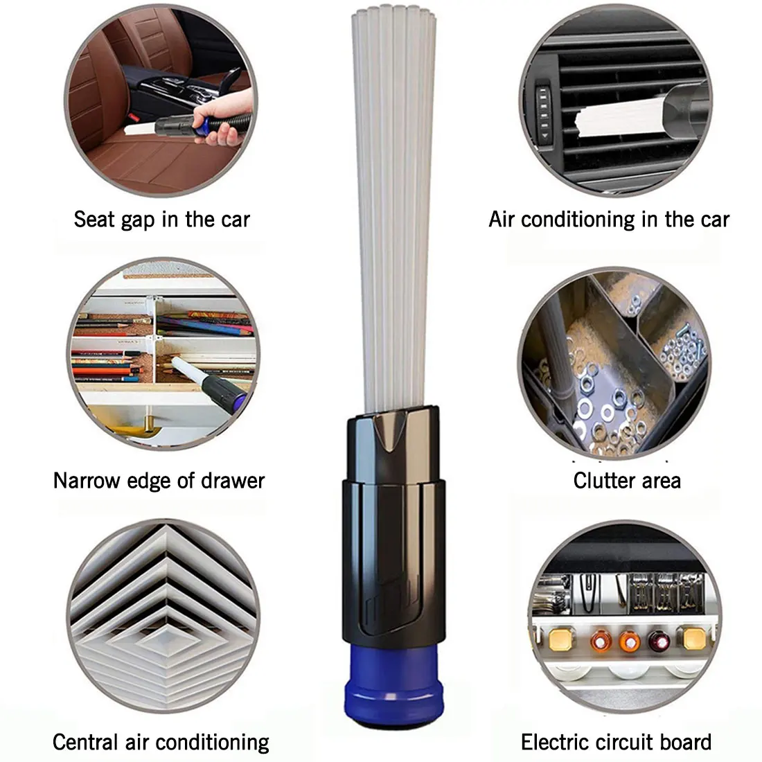 Multi-functional Straw Tube Brush Cleaner Dirt Remover Portable Universal Vacuum Attachment Tools Dusty Brush Cleaning Tool
Multi-functional Straw Tube Brush Cleaner Dirt Remover Portable Universal Vacuum Attachment Tools Dusty Brush Cleaning Tool