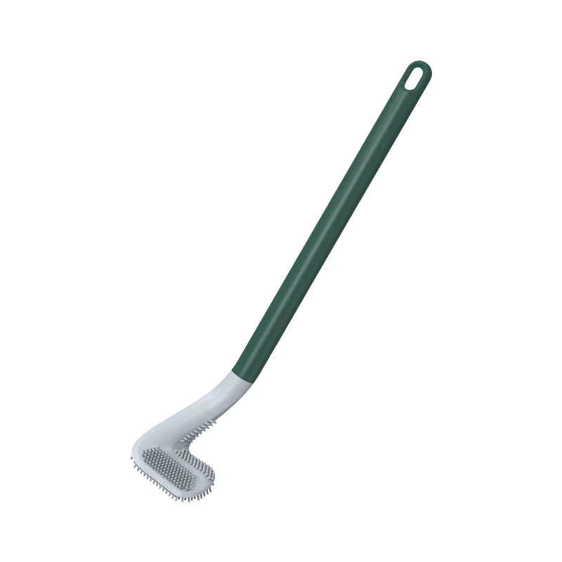 5 Silicone Long-Handled Toilet Brush Golf Brush Head No Dead Corners Wall-Mounted Light Luxury Toilet Brush Bathroom Accessories
5 Silicone Long-Handled Toilet Brush Golf Brush Head No Dead Corners Wall-Mounted Light Luxury Toilet Brush Bathroom Accessories