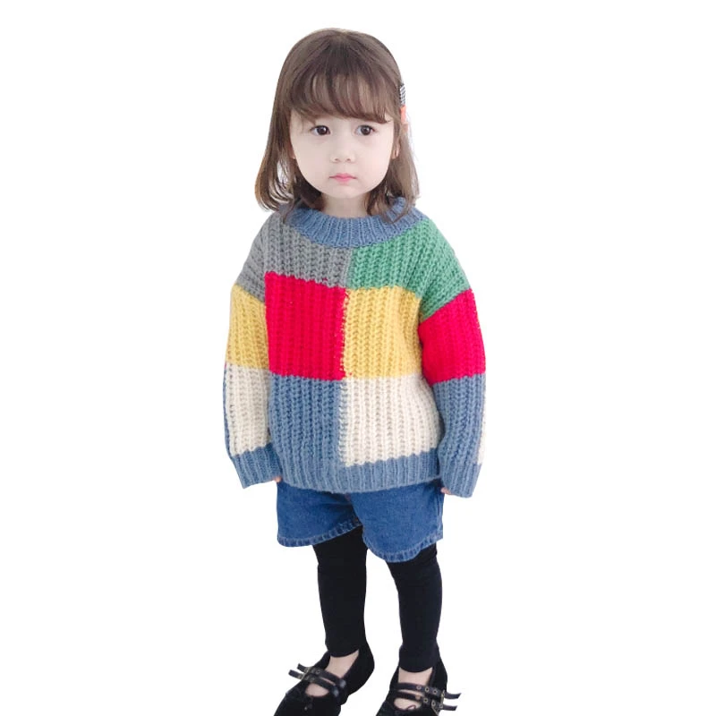Family Sweaters Matching Mommy And Me Clothes Color Stitching Sweater Mother Daughter Clothes Loose Knitting Family Look
Family Sweaters Matching Mommy And Me Clothes Color Stitching Sweater Mother Daughter Clothes Loose Knitting Family Look