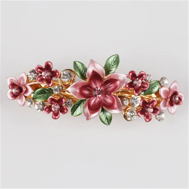 Barrette For Women Girl Painted Alloy Korean Big Hair Clip Hairpin Butterfly Flower Floral Head Accessories Wholesale
Barrette For Women Girl Painted Alloy Korean Big Hair Clip Hairpin Butterfly Flower Floral Head Accessories Wholesale