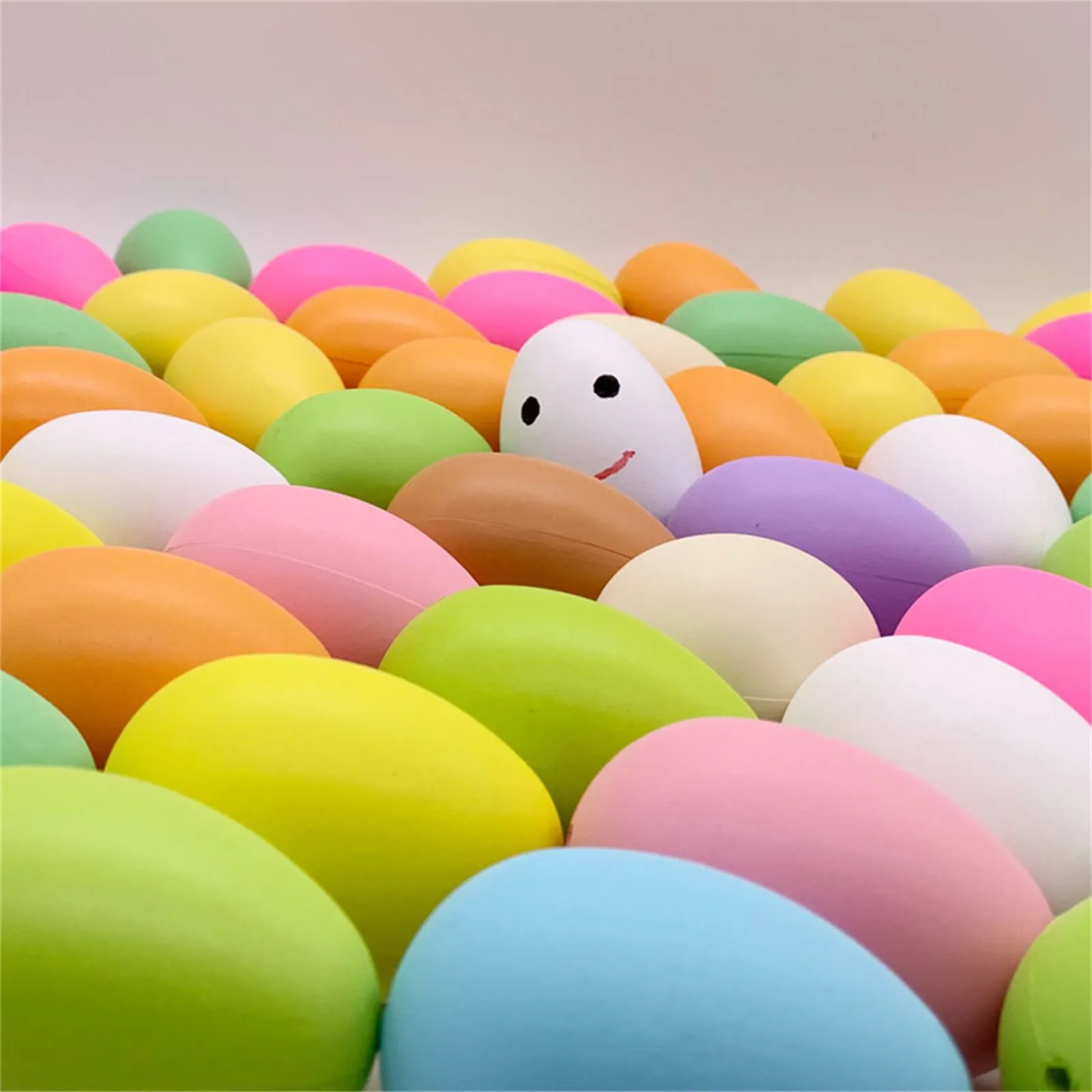 50pcs Easter Eggs Count Colorful Plastic Fake Eggs With String Diy Painting Gift Handmade Accessories Home Ornaments Eggs
50pcs Easter Eggs Count Colorful Plastic Fake Eggs With String Diy Painting Gift Handmade Accessories Home Ornaments Eggs