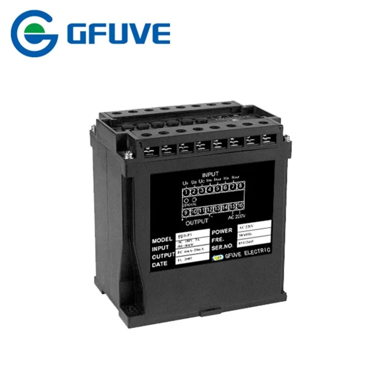GFUVE Digital transducer Power transducer active reactive power transducer Latest 3P3W Active and Reactive Power Transmitter
GFUVE Digital transducer Power transducer active reactive power transducer Latest 3P3W Active and Reactive Power Transmitter