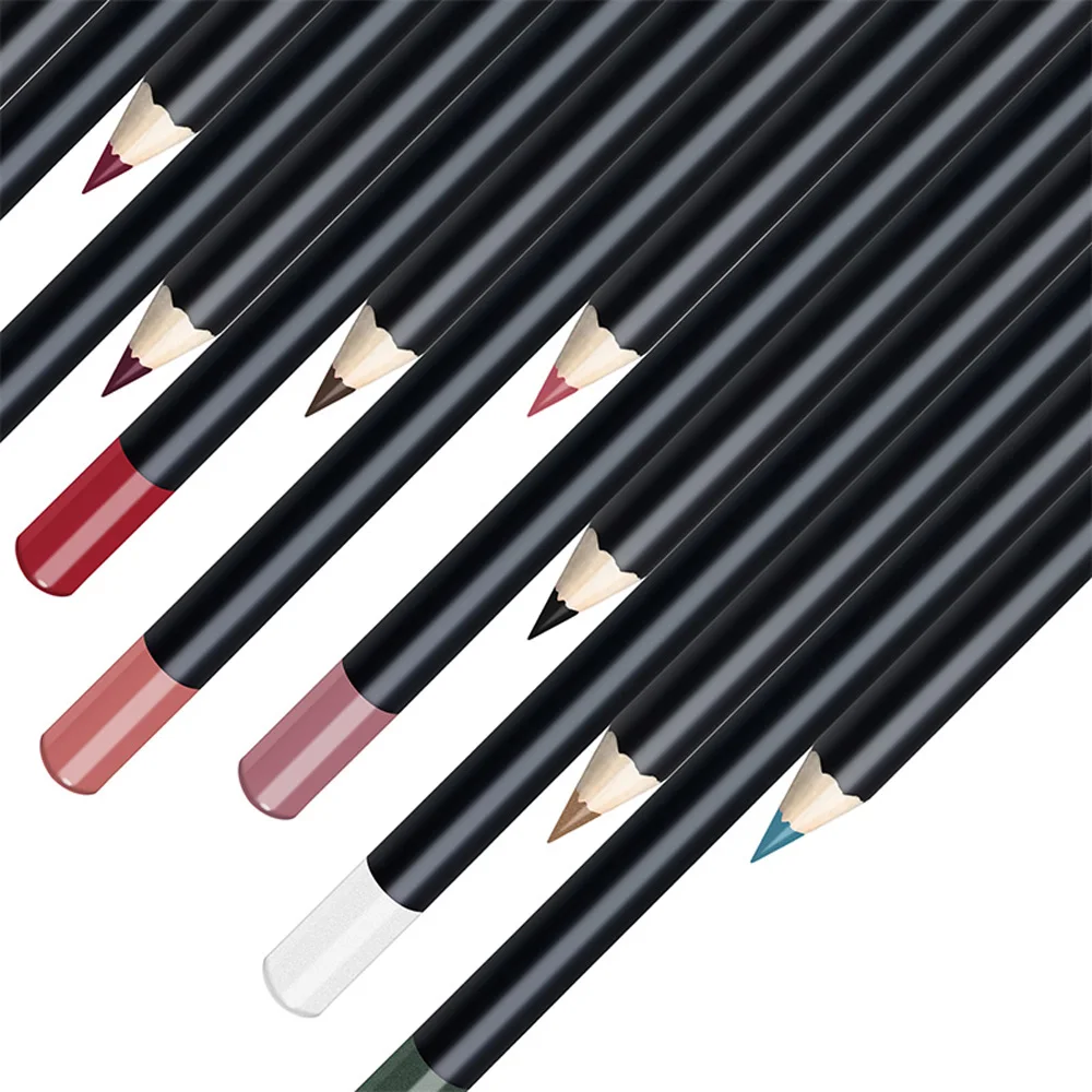 16 color multifunctional 3 in one lip liner eyeliner eyebrow liner lipstick pencil custom private label own cosmetic brand
16 color multifunctional 3 in one lip liner eyeliner eyebrow liner lipstick pencil custom private label own cosmetic brand