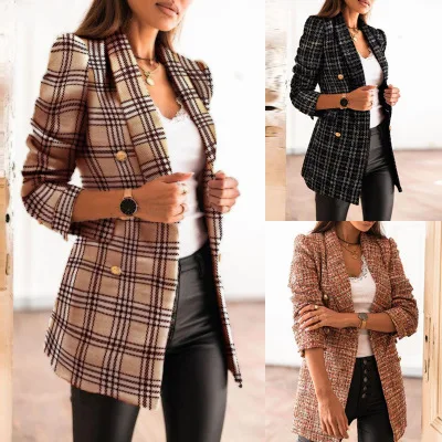 2020 Women's Suit New Spring Autumn Long Sleeve Jacket Printed Button Large Size Woolen Coat
2020 Women's Suit New Spring Autumn Long Sleeve Jacket Printed Button Large Size Woolen Coat