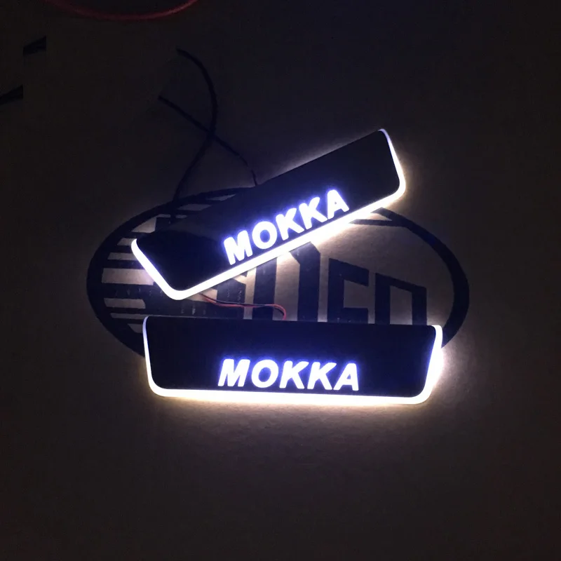 Customized Upgraded LED Door Sill Plate Moving Light Pathway Light Acrylic Welcome Pedal Car Scuff For Opel Mokka 2012 - 2017 2
Customized Upgraded LED Door Sill Plate Moving Light Pathway Light Acrylic Welcome Pedal Car Scuff For Opel Mokka 2012 - 2017 2