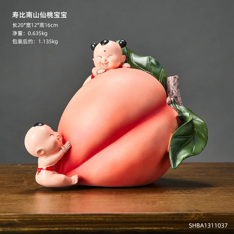 Nordic Resin Duozi Duofu Pomegranate Sculpture Ornaments Creative Home Decor Sugar-coated haws Ornaments
Nordic Resin Duozi Duofu Pomegranate Sculpture Ornaments Creative Home Decor Sugar-coated haws Ornaments