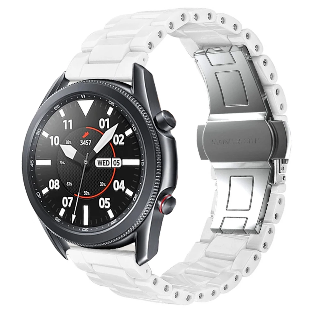 20 22mm bands for samsung galaxy watch 3 45mm 41mm band active 2 galaxy watch 46mm strap luxury ceramic correa for huawei gt2e
20 22mm bands for samsung galaxy watch 3 45mm 41mm band active 2 galaxy watch 46mm strap luxury ceramic correa for huawei gt2e