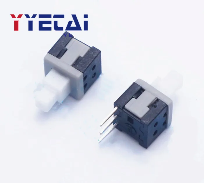 NEW 20PCS 5.8*5.8 Self-locking switch Push button switch Single-sided three-pin 3Pin micro switch
NEW 20PCS 5.8*5.8 Self-locking switch Push button switch Single-sided three-pin 3Pin micro switch
