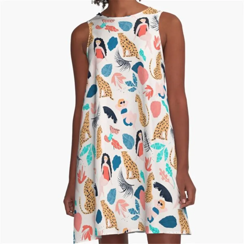 Fashion Women summer dresse Colorful Triangles Printed A-Line Boho Dress for women harajuku Sexy ladies mini short beach dress
Fashion Women summer dresse Colorful Triangles Printed A-Line Boho Dress for women harajuku Sexy ladies mini short beach dress