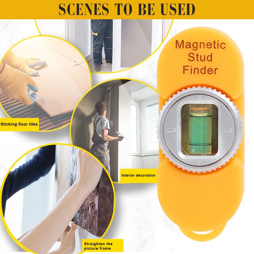 Stud Finder Magnetic Stud Detector Metal Detection Level Gauge For Steel Nails Screws For Plasterboard Wall Stud Detector
Stud Finder Magnetic Stud Detector Metal Detection Level Gauge For Steel Nails Screws For Plasterboard Wall Stud Detector