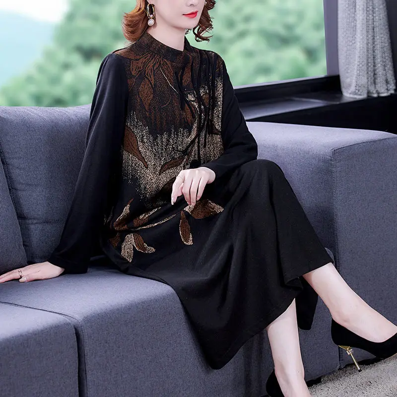 6XL Large Size Gold Velvet Jacquard Dress New Retro Cheongsam Slim Temperament Fashion Wild Base Dress Loose Female Vestido M845
6XL Large Size Gold Velvet Jacquard Dress New Retro Cheongsam Slim Temperament Fashion Wild Base Dress Loose Female Vestido M845
