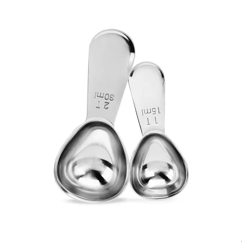 304 stainless steel scale coffee spoon measuring spoon baking kitchen tool set
304 stainless steel scale coffee spoon measuring spoon baking kitchen tool set