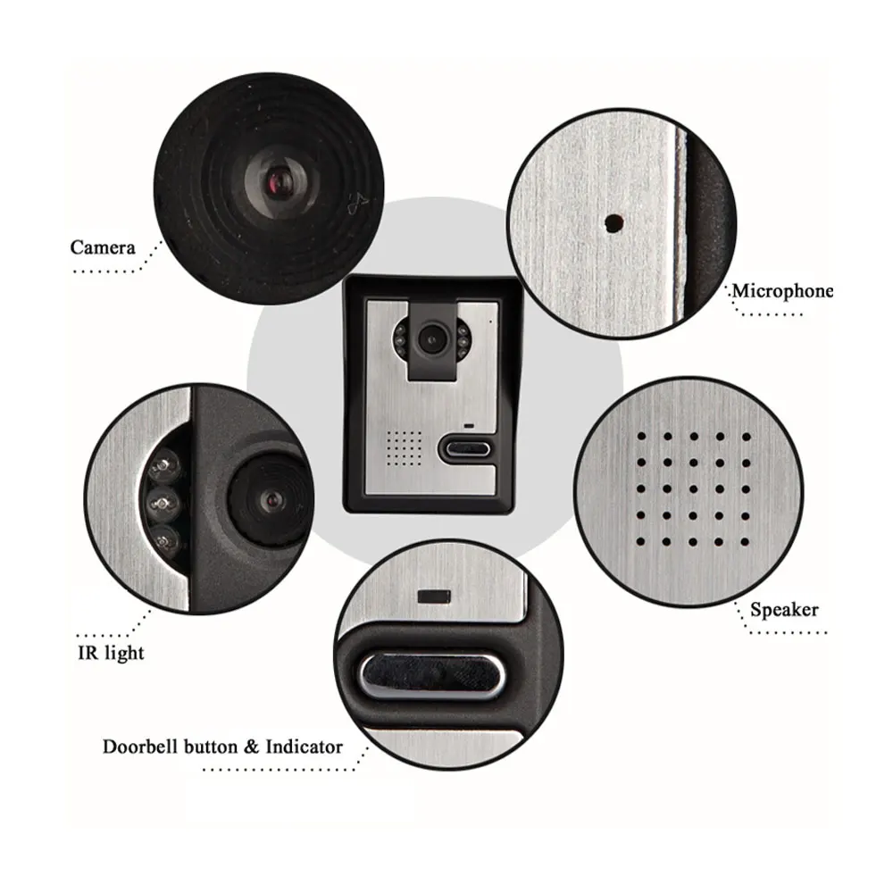 2.4GHz Wireless visual doorbell door 3.5 Inch indoor device IP65 outdoor device two way audio intercom for villa & office
2.4GHz Wireless visual doorbell door 3.5 Inch indoor device IP65 outdoor device two way audio intercom for villa & office