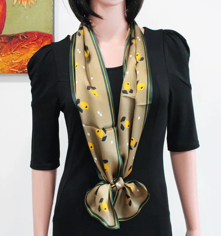 CONTRAST COLOR Design Scarf Ribbon Neck Natural Skin Accessory High Grade Lady Pure Silk Chine Long Towel KZSCJ64
CONTRAST COLOR Design Scarf Ribbon Neck Natural Skin Accessory High Grade Lady Pure Silk Chine Long Towel KZSCJ64