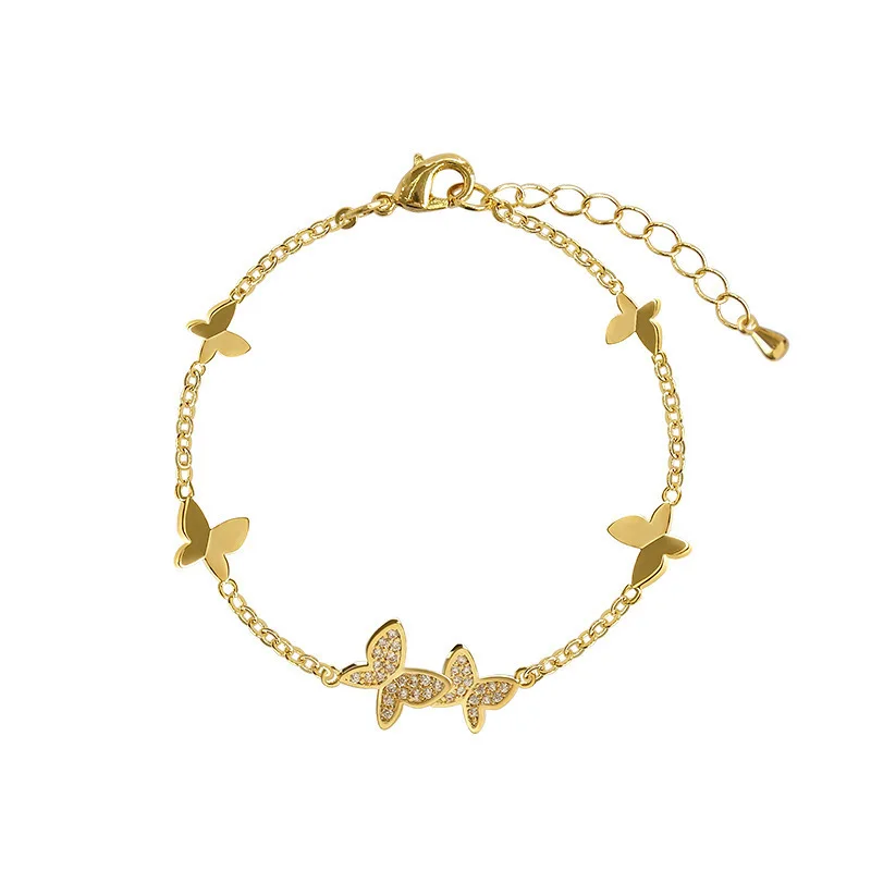Classic Fashion Women Dreames Crystal Butterfly Bracelet 2021 Charm Women AAA Zircon Bracelet Elegant Bride Wedding Jewelry
Classic Fashion Women Dreames Crystal Butterfly Bracelet 2021 Charm Women AAA Zircon Bracelet Elegant Bride Wedding Jewelry