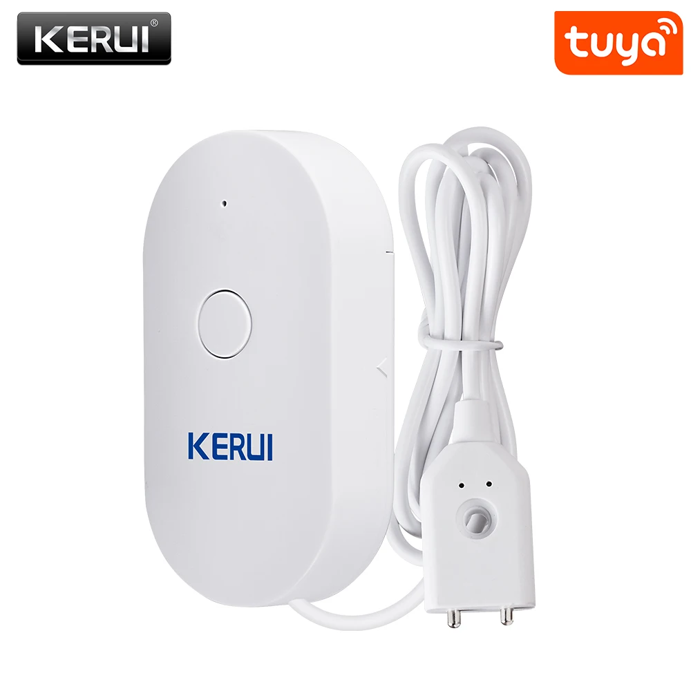 KERUI Wi-Fi датчик воды умный дом кухня детектор утечки воды Tuya приложение мониторинг утечек телефон уведомление охранная сигнализация
KERUI Wi-Fi датчик воды умный дом кухня детектор утечки воды Tuya приложение мониторинг утечек телефон уведомление охранная сигнализация