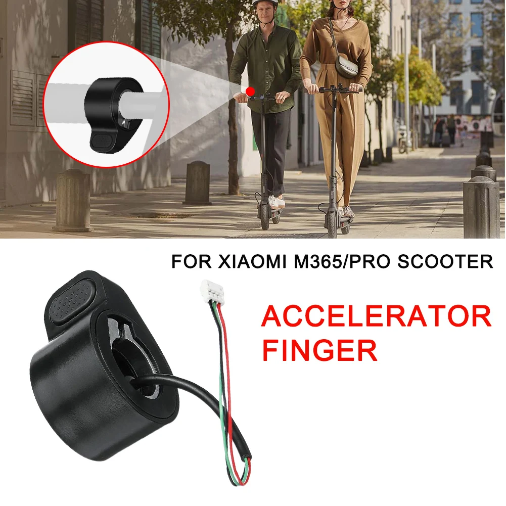 Electric Scooter E-bike Thumb Throttle Finger Thumb Speed Dial Throttle Accelerator for Xiaomi Mijia M365 Scooter Accessories
Electric Scooter E-bike Thumb Throttle Finger Thumb Speed Dial Throttle Accelerator for Xiaomi Mijia M365 Scooter Accessories