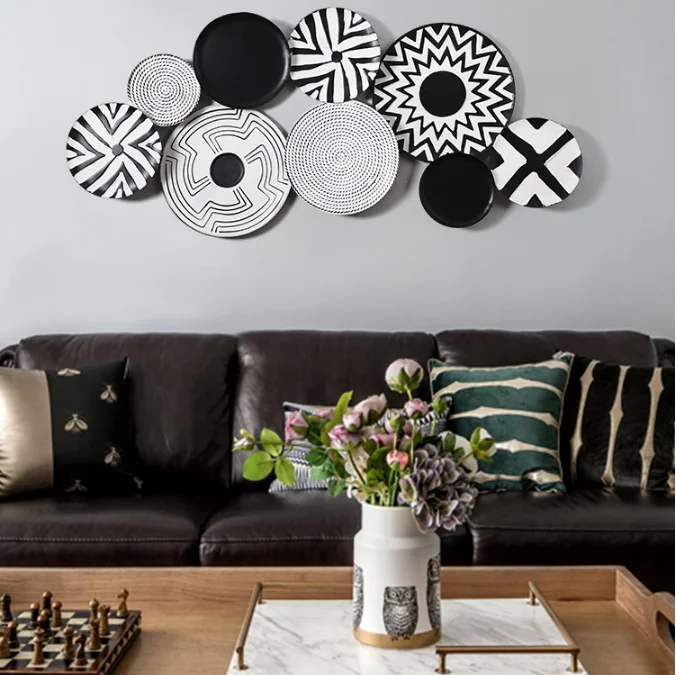 Modern Simple Atmosphere Living Room Porch Wall Decoration Personalized Art Wall Hanging Retro Handmade 3D Iron Decoration
Modern Simple Atmosphere Living Room Porch Wall Decoration Personalized Art Wall Hanging Retro Handmade 3D Iron Decoration