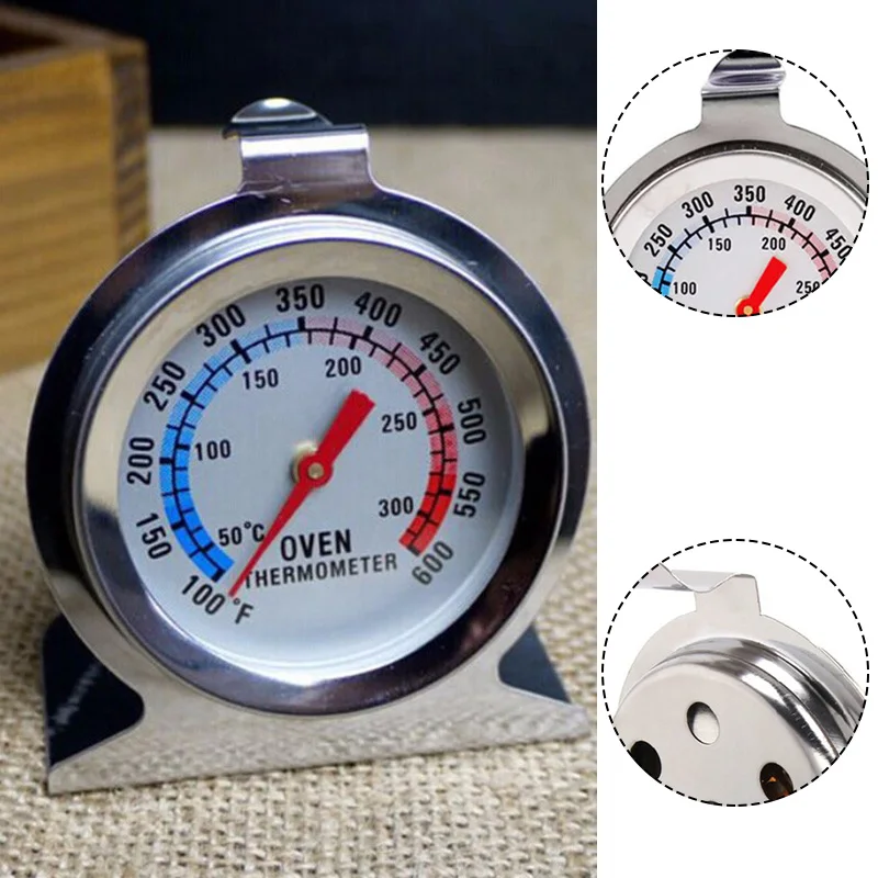 1Pcs Oven Thermometer Food Meat Temperature Stand Up Dial Stainless Steel Material Gauge Gage Kitchen Cooker Baking Supplies
1Pcs Oven Thermometer Food Meat Temperature Stand Up Dial Stainless Steel Material Gauge Gage Kitchen Cooker Baking Supplies