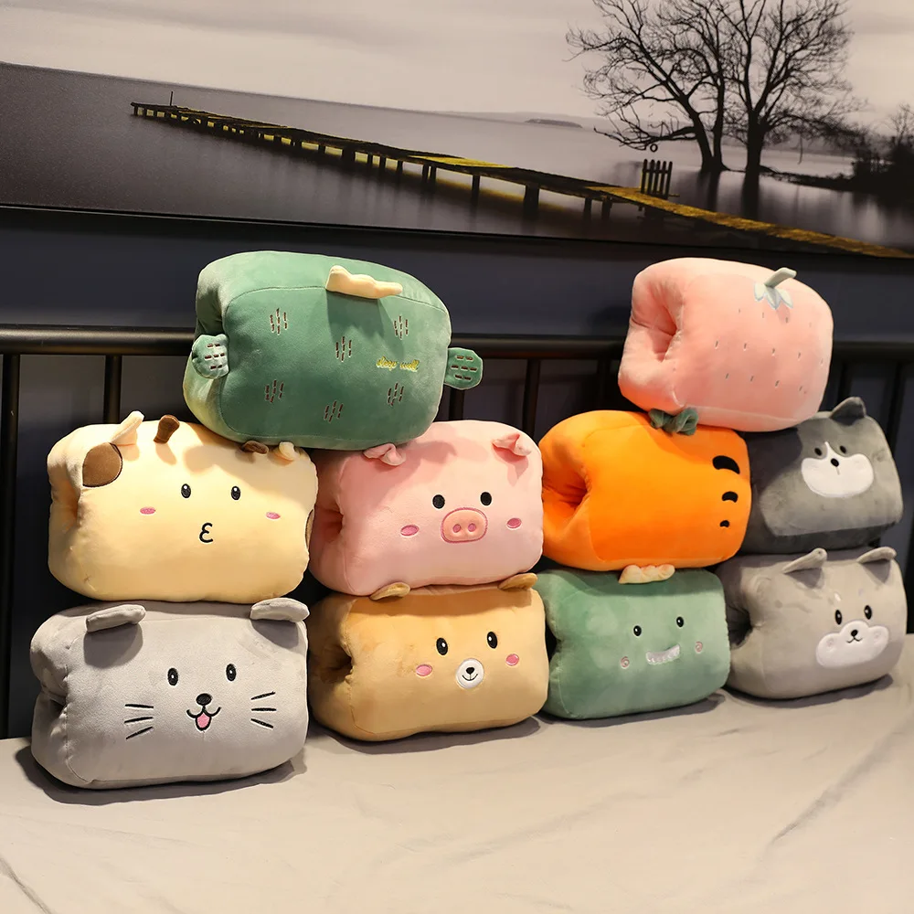 New 2021 Cartoon Pillow Office Hand Warmer Pillow Cushion Winter Creative Cartoon Doll Nap Pillow Made in PRC Christmas Gift
New 2021 Cartoon Pillow Office Hand Warmer Pillow Cushion Winter Creative Cartoon Doll Nap Pillow Made in PRC Christmas Gift
