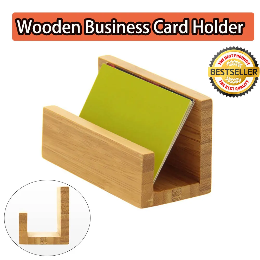 10x5x5.7cm Wooden Business Card Holder Bamboo Wood Business Card storage Box for Desk Practical
10x5x5.7cm Wooden Business Card Holder Bamboo Wood Business Card storage Box for Desk Practical