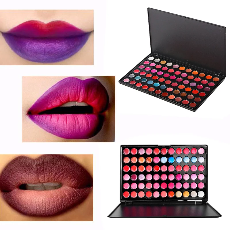 66 Colors Beauty Make Up Lipsticks lip gloss Moisturizer Shimmer lipstick palette maquiagem Moisturizer Lip Gloss Cosmetic Set
66 Colors Beauty Make Up Lipsticks lip gloss Moisturizer Shimmer lipstick palette maquiagem Moisturizer Lip Gloss Cosmetic Set