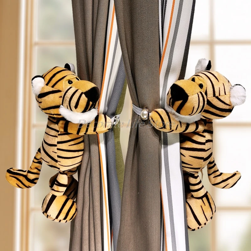 2pcs Jungle Forest Animals Curtain Tieback Holder Hooks Tie Backs Children Room
2pcs Jungle Forest Animals Curtain Tieback Holder Hooks Tie Backs Children Room