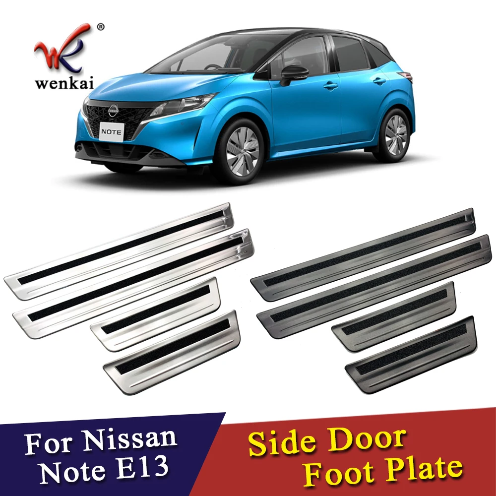 Накладка на порог боковой двери из нержавеющей стали для Nissan Note E13 2021 2020, автомобильные аксессуары
Накладка на порог боковой двери из нержавеющей стали для Nissan Note E13 2021 2020, автомобильные аксессуары