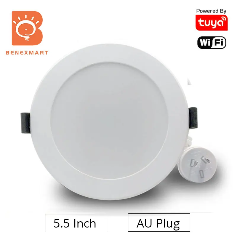 Tuya WiFi 5.5 6 inch AU RGBCW Color Charging With Music for Home Party Led Downlight Ceiling Light Alexa Google Home Enable
Tuya WiFi 5.5 6 inch AU RGBCW Color Charging With Music for Home Party Led Downlight Ceiling Light Alexa Google Home Enable