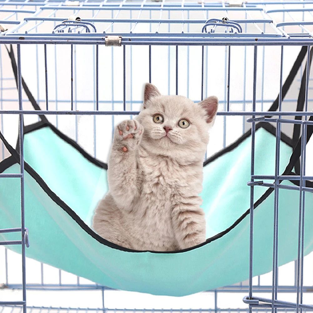 Cat Hammock Hanging Pet Bed Soft Warm Kitten Cage Beds Cover Cushion Double-sided Small Pets Sleeping Pad Breathable Cats House
Cat Hammock Hanging Pet Bed Soft Warm Kitten Cage Beds Cover Cushion Double-sided Small Pets Sleeping Pad Breathable Cats House